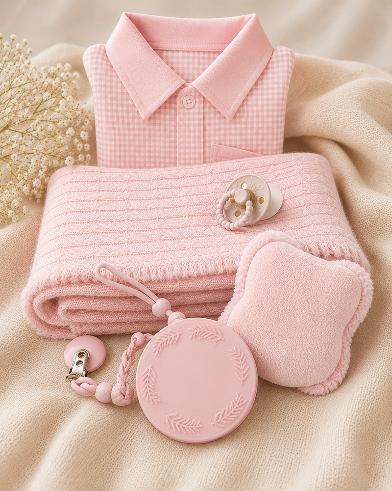 Pink Cashmere Baby Luxury Gift Set